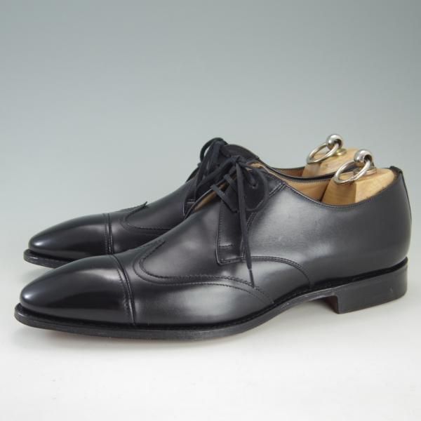 新品★チャーチ 55F/UK5.5【貴重★JIL SANDER別注/ジルサンダー/9746ラスト】オックスフォードシューズ/カーフ/黒/メンズ/Church's★f298