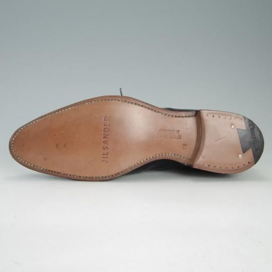 新品★チャーチ 55F/UK5.5【貴重★JIL SANDER別注/ジルサンダー/9746ラスト】オックスフォードシューズ/カーフ/黒/メンズ/Church's★f298