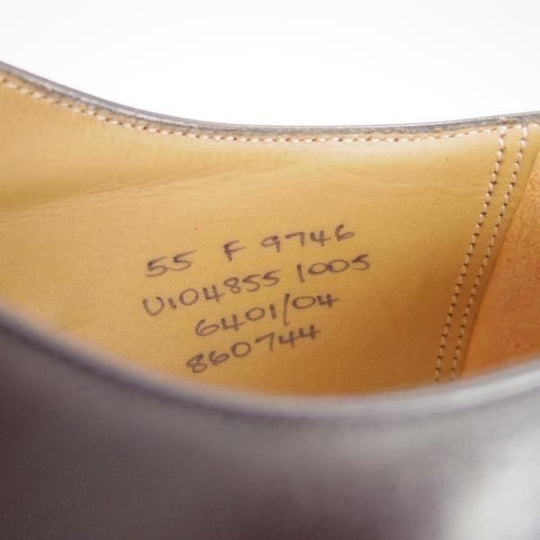 新品★チャーチ 55F/UK5.5【貴重★JIL SANDER別注/ジルサンダー/9746ラスト】オックスフォードシューズ/カーフ/黒/メンズ/Church's★f298