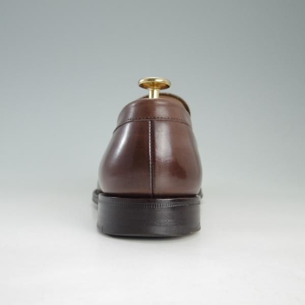 極上★チャーチ 65F/UK6.5【モデル定価￥85,320-★DARWIN/93ラスト】コインローファー/ネバダカーフ/茶/メンズ/Church's★f299