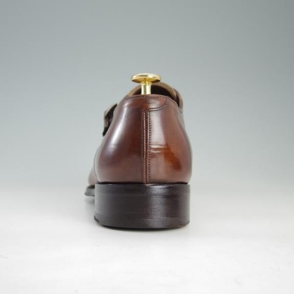 極上★(英)チーニー 8F【定価￥108,900-★インペリアルコレクション/HOLYROOD】208ラスト/ダブルモンク/カーフ/茶/メンズ/CHEANEY★f302