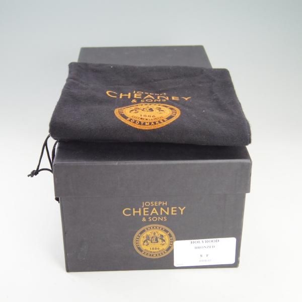 極上★(英)チーニー 8F【定価￥108,900-★インペリアルコレクション/HOLYROOD】208ラスト/ダブルモンク/カーフ/茶/メンズ/CHEANEY★f302