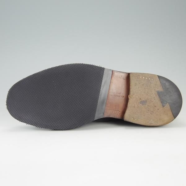 極上★(英)チーニー 7F【貴重★(英)ALFRED DUNHILL別注/ダンヒル/JAMES】3485ラスト/フルブローグ/カーフ/黒/メンズ/CHEANEY★f303