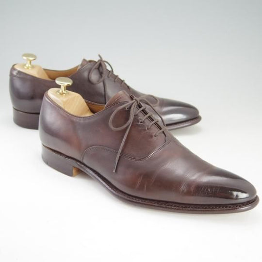 極上★(英)チーニー 7.5F【貴重★(英)ポールスミス別注/プレーントゥ】10994ラスト/カーフ/濃茶/メンズ/Paul Smith/CHEANEY★f305