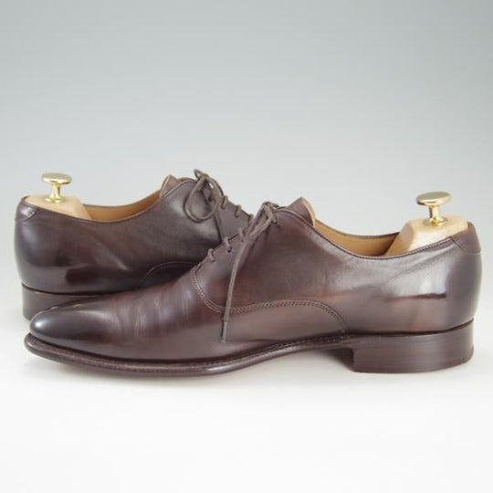 極上★(英)チーニー 7.5F【貴重★(英)ポールスミス別注/プレーントゥ】10994ラスト/カーフ/濃茶/メンズ/Paul Smith/CHEANEY★f305