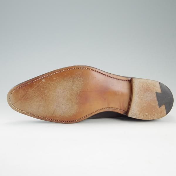 極上★(英)チーニー 7.5F【貴重★(英)ポールスミス別注/プレーントゥ】10994ラスト/カーフ/濃茶/メンズ/Paul Smith/CHEANEY★f305