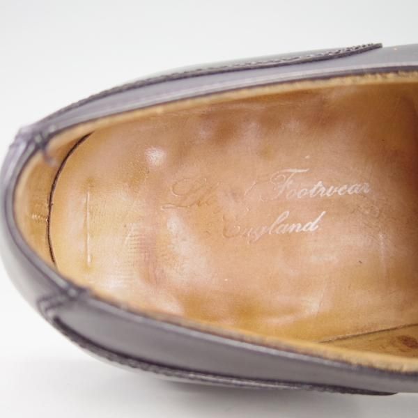 極上★(英)チーニー 5.5E【★ロイドフットウェア別注/Lloyd Footwear】Mシリーズ/175ラスト/Uチップ/カーフ/黒/メンズ/CHEANEY★f306