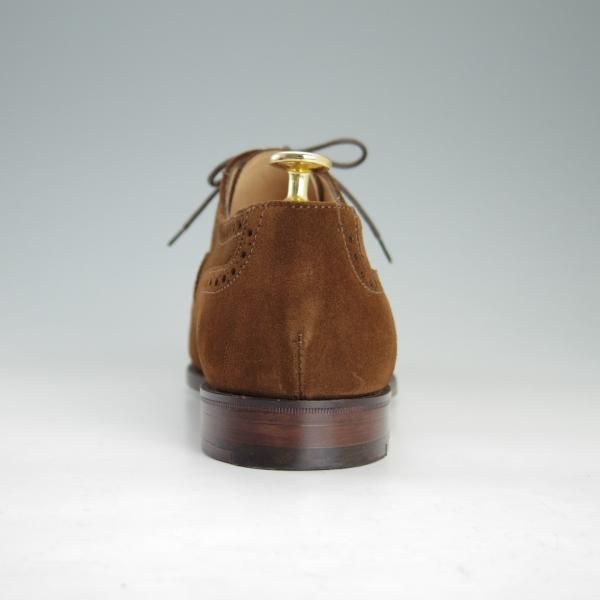 新品★(英)アルフレッド・サージェント 8E【貴重★(米)Jプレス別注/J.PRESS】87ラスト/セミブローグ/スエード/茶/Alfred Sargent★f307