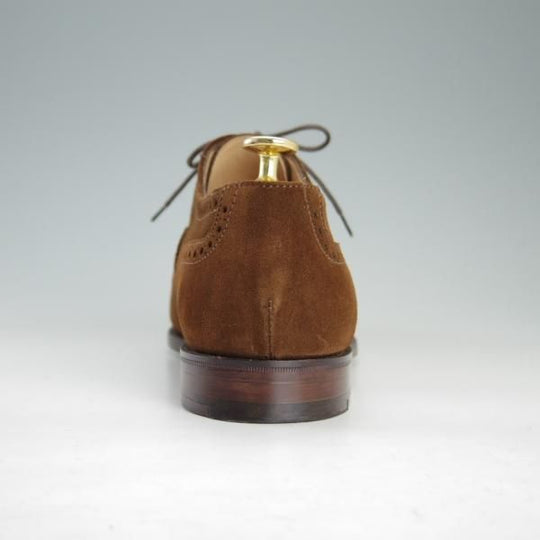 新品★(英)アルフレッド・サージェント 8E【貴重★(米)Jプレス別注/J.PRESS】87ラスト/セミブローグ/スエード/茶/Alfred Sargent★f307