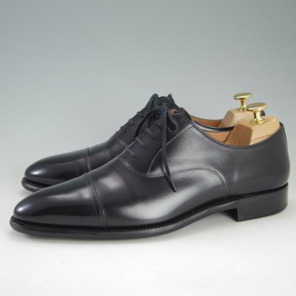 極美品★スコッチグレイン 25.5E【定価￥55,000-★直営店限定モデル/インペリアルブラック/946】ストレートチップ/SCOTCH GRAIN★f309