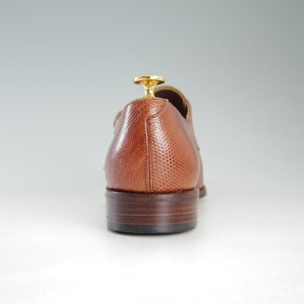 極上★(スペイン製)CARMINA/カルミナ SIZE 7【高額★リザード革仕様/トレーディングポスト別注】10003/ダブルモンク/Trading Post★f310