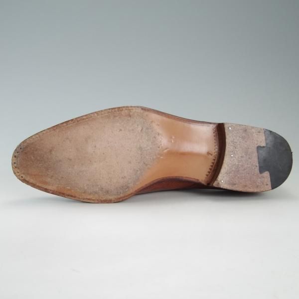 極上★(スペイン製)CARMINA/カルミナ SIZE 7【高額★リザード革仕様/トレーディングポスト別注】10003/ダブルモンク/Trading Post★f310