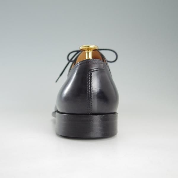 極美品★ジョンロブ UK6.5〜7程度【貴重★エルメス別注/HERMES】JUD/H103/ストレートチップ/ミュージアムカーフ/黒/JOHN LOBB★f311