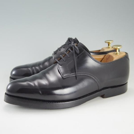 極上★クロケット&ジョーンズ 6.5F【(東欧)ALT WIEN別注★プレーントゥ/BACH】343ラスト/キャバレリーカーフ/黒/Crockett&Jones★f314