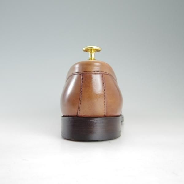 ほぼ試着程度★(英)チーニー 9F【定価￥74,800-★HUDSON/ハドソン/コインローファー】5203ラスト/カーフ/CONKER/薄茶/CHEANEY★f317