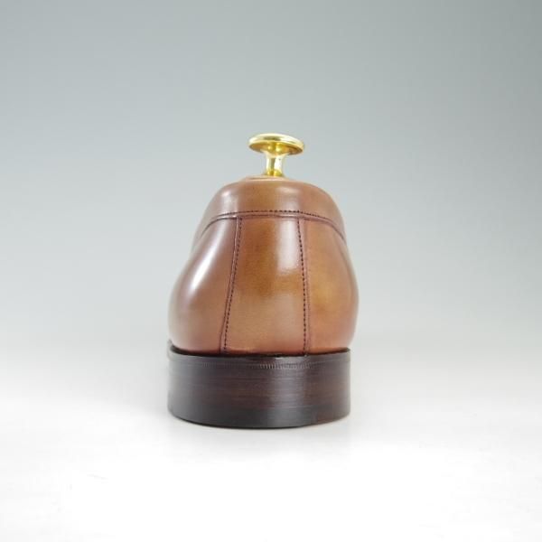 ほぼ試着程度★(英)チーニー 9F【定価￥74,800-★HUDSON/ハドソン/コインローファー】5203ラスト/カーフ/CONKER/薄茶/CHEANEY★f317