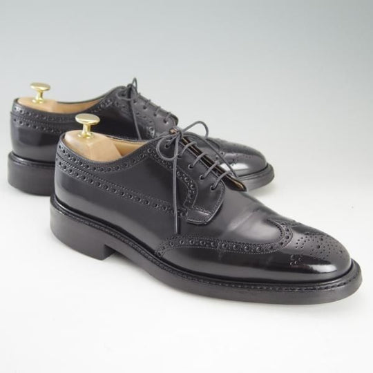 美品★チャーチ 65F/UK6.5【定価￥103,400-★GRAFTON/173ラスト】グラフトン/フルブローグ/ポリッシュドバインダーカーフ/Church's★f318