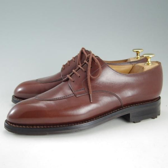 極美品★J.M.ウェストン 7C【定価￥132,000-★スプリットトゥ・クラシックダービー/598】25ラスト/Uチップ/茶/Weston/ウエストン★f320