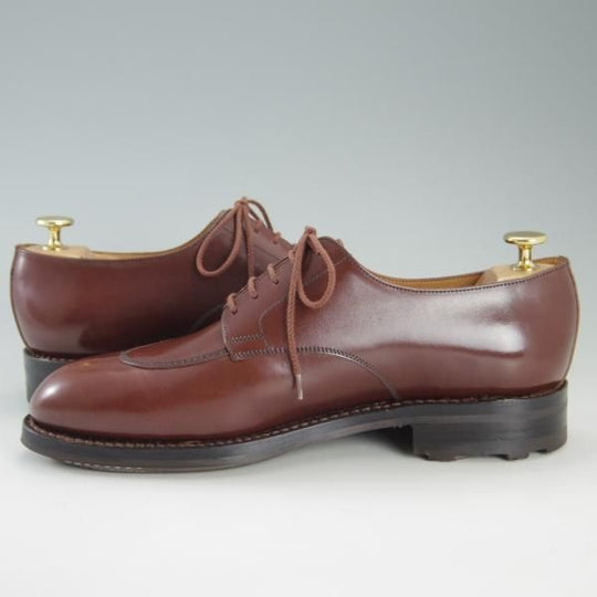 極美品★J.M.ウェストン 7C【定価￥132,000-★スプリットトゥ・クラシックダービー/598】25ラスト/Uチップ/茶/Weston/ウエストン★f320