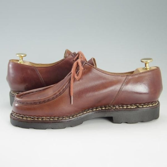 美品★パラブーツ SIZE 40.5【定価￥71,500-★ミカエル/MICHAEL】チロリアンシューズ/リスレザー/MARRON/マロン/メンズ/Paraboot★f321