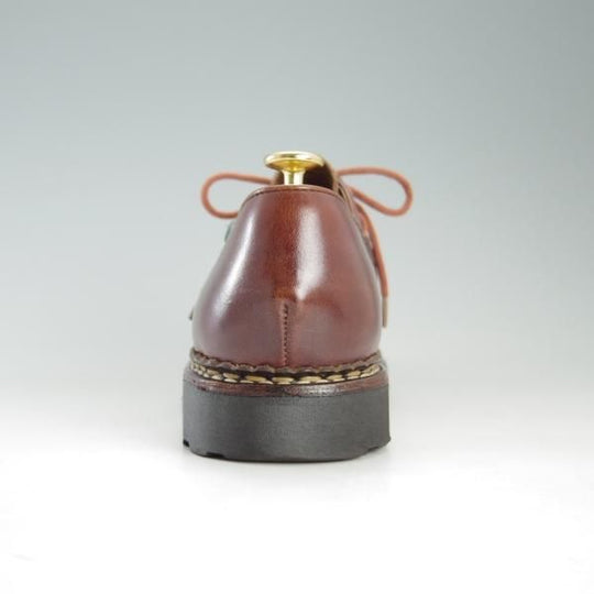 美品★パラブーツ SIZE 40.5【定価￥71,500-★ミカエル/MICHAEL】チロリアンシューズ/リスレザー/MARRON/マロン/メンズ/Paraboot★f321