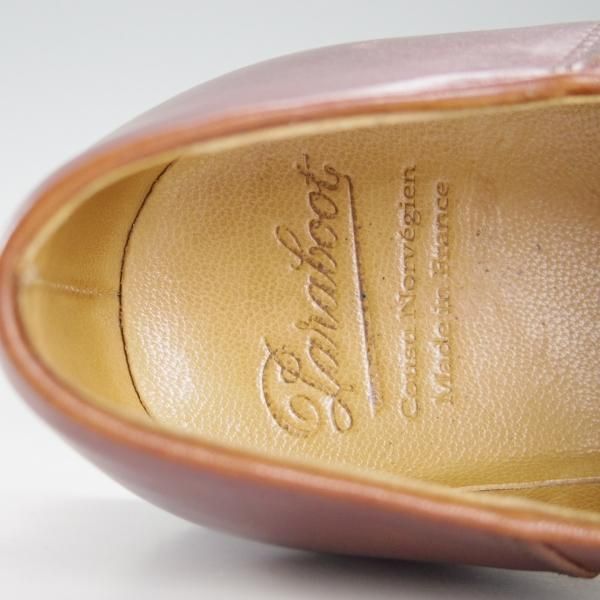 美品★パラブーツ SIZE 40.5【定価￥71,500-★ミカエル/MICHAEL】チロリアンシューズ/リスレザー/MARRON/マロン/メンズ/Paraboot★f321