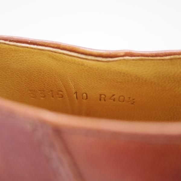 美品★パラブーツ SIZE 40.5【定価￥71,500-★ミカエル/MICHAEL】チロリアンシューズ/リスレザー/MARRON/マロン/メンズ/Paraboot★f321