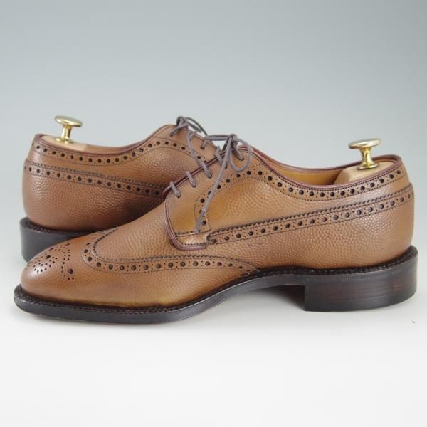 極上★チャーチ 60E/UK6【旧チャーチ★149ラスト/3都市ロゴ/CHILTERN】チルターン/フルブローグ/グレインレザー/茶/Church's★f322