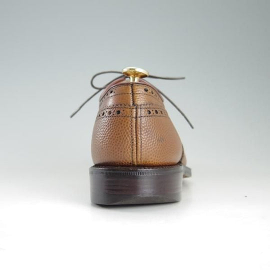 極上★チャーチ 60E/UK6【旧チャーチ★149ラスト/3都市ロゴ/CHILTERN】チルターン/フルブローグ/グレインレザー/茶/Church's★f322