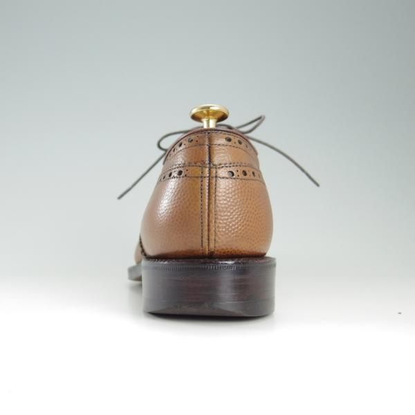 極上★チャーチ 60E/UK6【旧チャーチ★149ラスト/3都市ロゴ/CHILTERN】チルターン/フルブローグ/グレインレザー/茶/Church's★f322