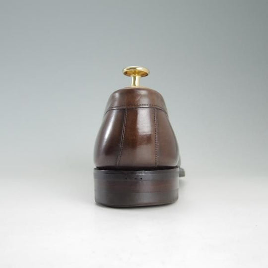 美品★(英)チーニー 5.5F【定価￥74,800-★ダイナイトソール仕様/HUDSON R】5203ラスト/コインローファー/カーフ/濃茶/CHEANEY★f324