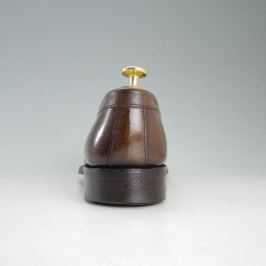 美品★(英)チーニー 5.5F【定価￥74,800-★ダイナイトソール仕様/HUDSON R】5203ラスト/コインローファー/カーフ/濃茶/CHEANEY★f324