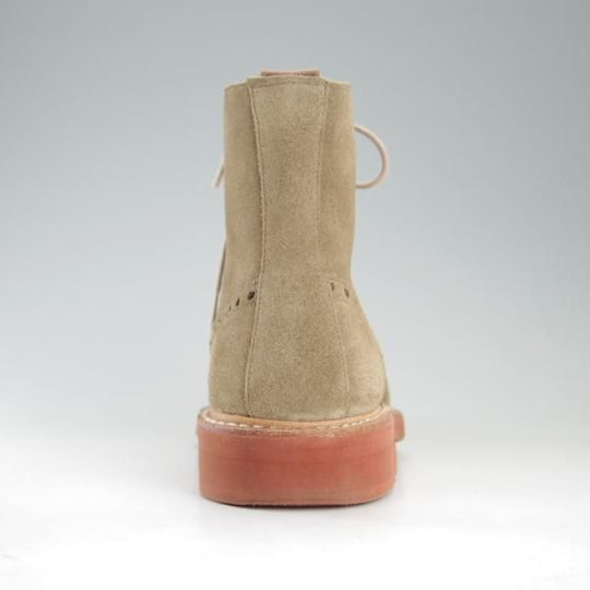 極美品★クロケット&ジョーンズ 5.5E【モデル定価￥96,800-★スカイ/SKYE】335ラスト/ブーツ/スエード/薄茶/メンズ/Crockett&Jones★f331