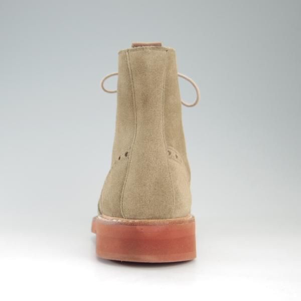 極美品★クロケット&ジョーンズ 5.5E【モデル定価￥96,800-★スカイ/SKYE】335ラスト/ブーツ/スエード/薄茶/メンズ/Crockett&Jones★f331