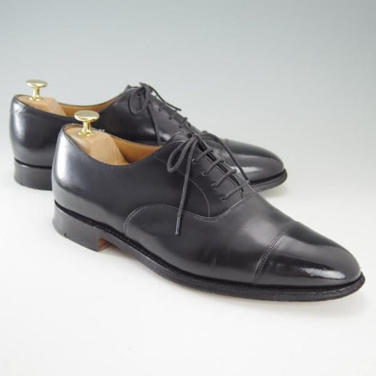 極上★(英)チーニー 8.5E【★ロイドフットウェア別注/Lloyd Footwear】Mシリーズ/89ラスト/ストレートチップ/カーフ/黒/CHEANEY★f333