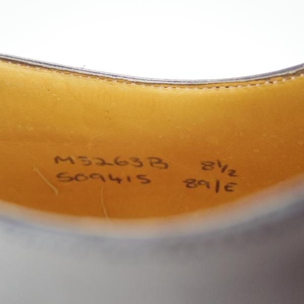 極上★(英)チーニー 8.5E【★ロイドフットウェア別注/Lloyd Footwear】Mシリーズ/89ラスト/ストレートチップ/カーフ/黒/CHEANEY★f333