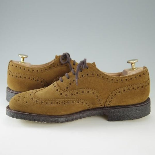 ほぼ試着程度★チャーチ 70F/UK7【定価￥86,900-★マラッカ色/FAIRFIELD/フェアフィールド】81ラスト/スエード/メンズ/Church's★f334