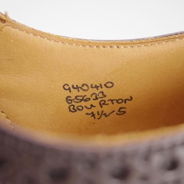 極美品★トリッカーズ SIZE 7.5【定価￥84,700-★ダイナイトソール仕様/BOURTON/バートン】G5633/カントリーシューズ/Tricker's★f335