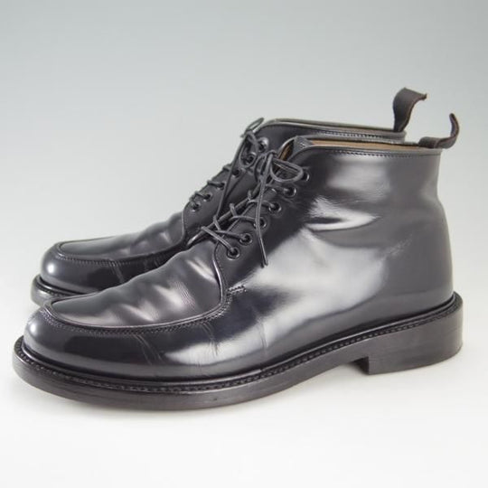 極上★(伊)シルバノマッツァ SIZE 5.5【ブラックラピド製法★ブーツ/KM0132】黒/メンズ/Silvano Mazza★f336