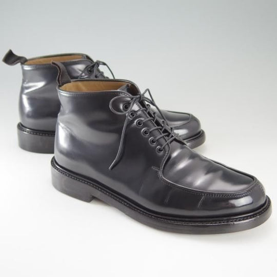 極上★(伊)シルバノマッツァ SIZE 5.5【ブラックラピド製法★ブーツ/KM0132】黒/メンズ/Silvano Mazza★f336