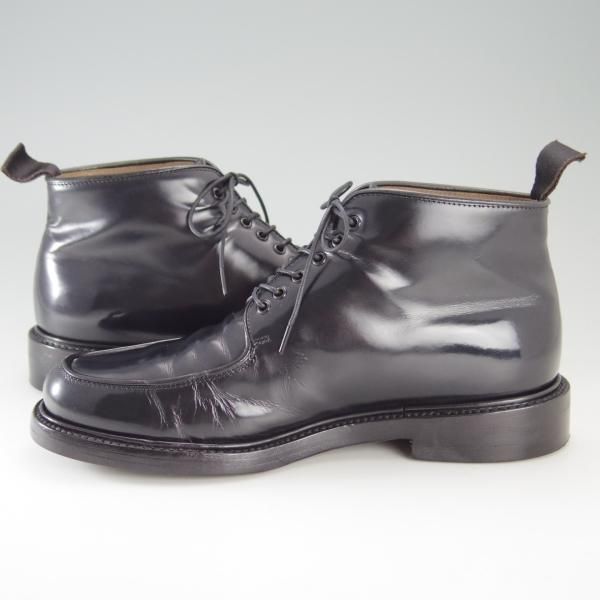 極上★(伊)シルバノマッツァ SIZE 5.5【ブラックラピド製法★ブーツ/KM0132】黒/メンズ/Silvano Mazza★f336