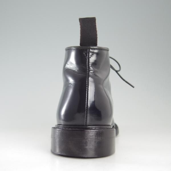 極上★(伊)シルバノマッツァ SIZE 5.5【ブラックラピド製法★ブーツ/KM0132】黒/メンズ/Silvano Mazza★f336