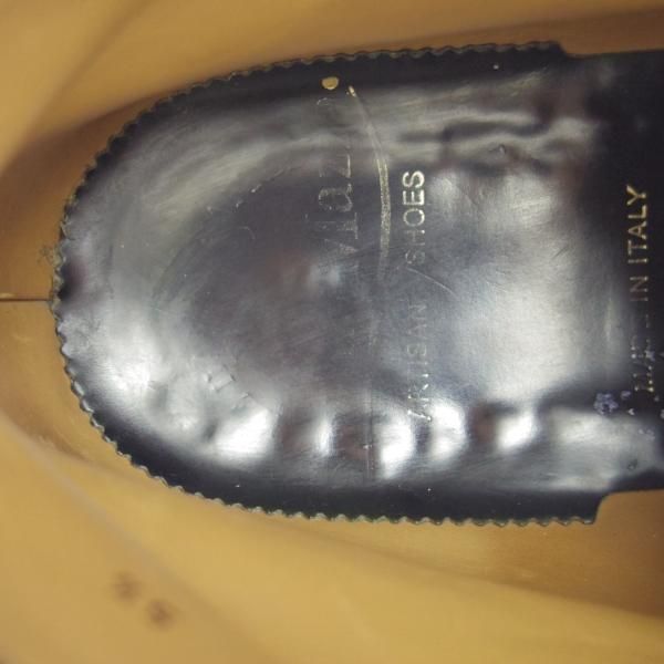 極上★(伊)シルバノマッツァ SIZE 5.5【ブラックラピド製法★ブーツ/KM0132】黒/メンズ/Silvano Mazza★f336