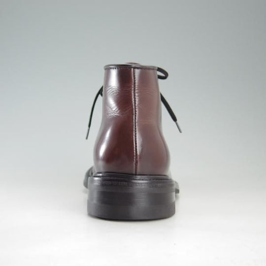 極美品★(伊)シルバノマッツァ SIZE 38【コードバン仕様★ブラックラピド製法/ブーツ】KM5016/赤茶/Silvano Mazza★f337