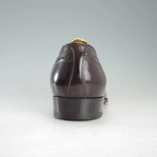 ほぼ未使用★(伊)エンツォ・ボナフェ UK7.5〜8のワイズB〜Cの方向け【定価￥115,500-★ハンドソーンウェルテッド製法/九分仕立て】タッセルローファー/Enzo Bonafe★f339