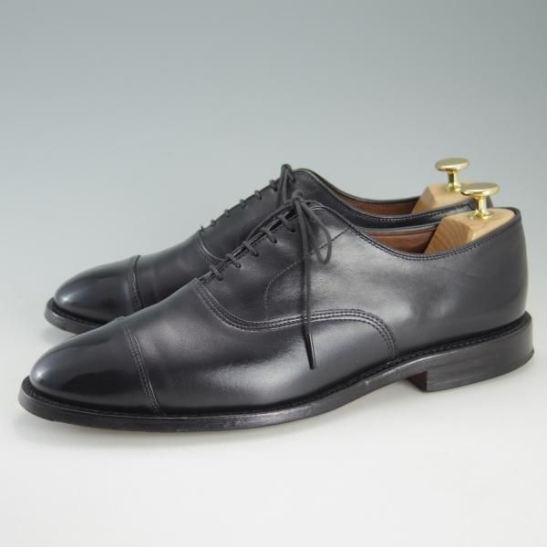 美品★(米)アレンエドモンズ 9D【定価￥75,900-★パークアベニュー/Park Avenue】ストレートチップ/黒/メンズ/ALLEN EDMONDS★f344