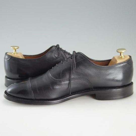 美品★(米)アレンエドモンズ 9D【定価￥75,900-★パークアベニュー/Park Avenue】ストレートチップ/黒/メンズ/ALLEN EDMONDS★f344