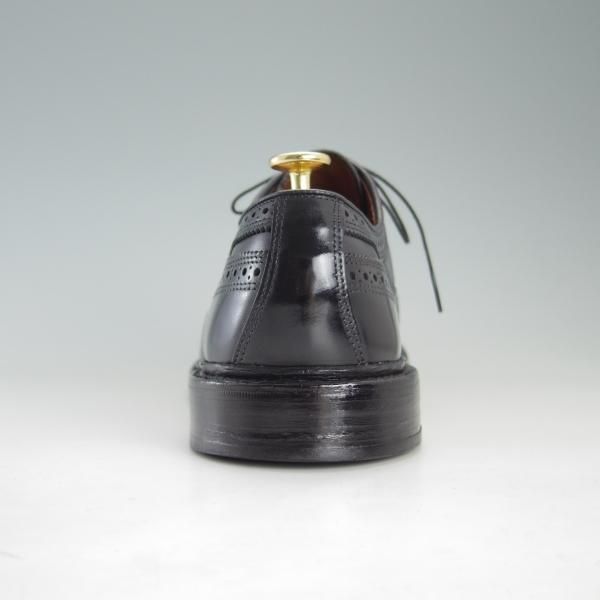 極美品★(米)アレンエドモンズ 11C【定価￥75,900-★MacNeil/マクニール】ロングウイング/カーフ/黒/メンズ/ALLEN EDMONDS★f345