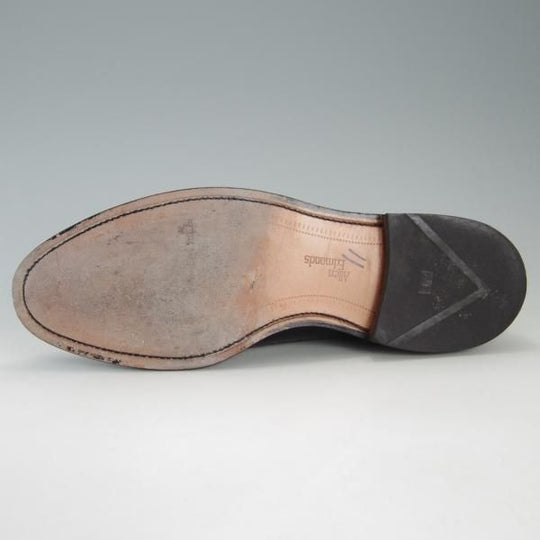 極美品★(米)アレンエドモンズ 11C【定価￥75,900-★MacNeil/マクニール】ロングウイング/カーフ/黒/メンズ/ALLEN EDMONDS★f345