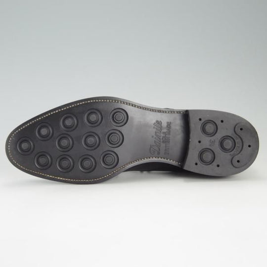 ほぼ試着程度★(浅草)RENDO/レンド SIZE 7【オーダー価格￥64,350-★ダイナイトソール仕様/プレーントゥ/7704D】グレインレザー/黒★f346